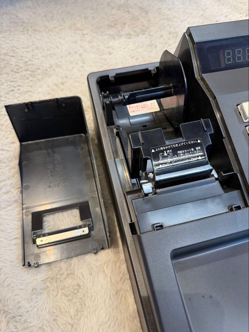 SHARP XE-A147 レジスター 黒　美品