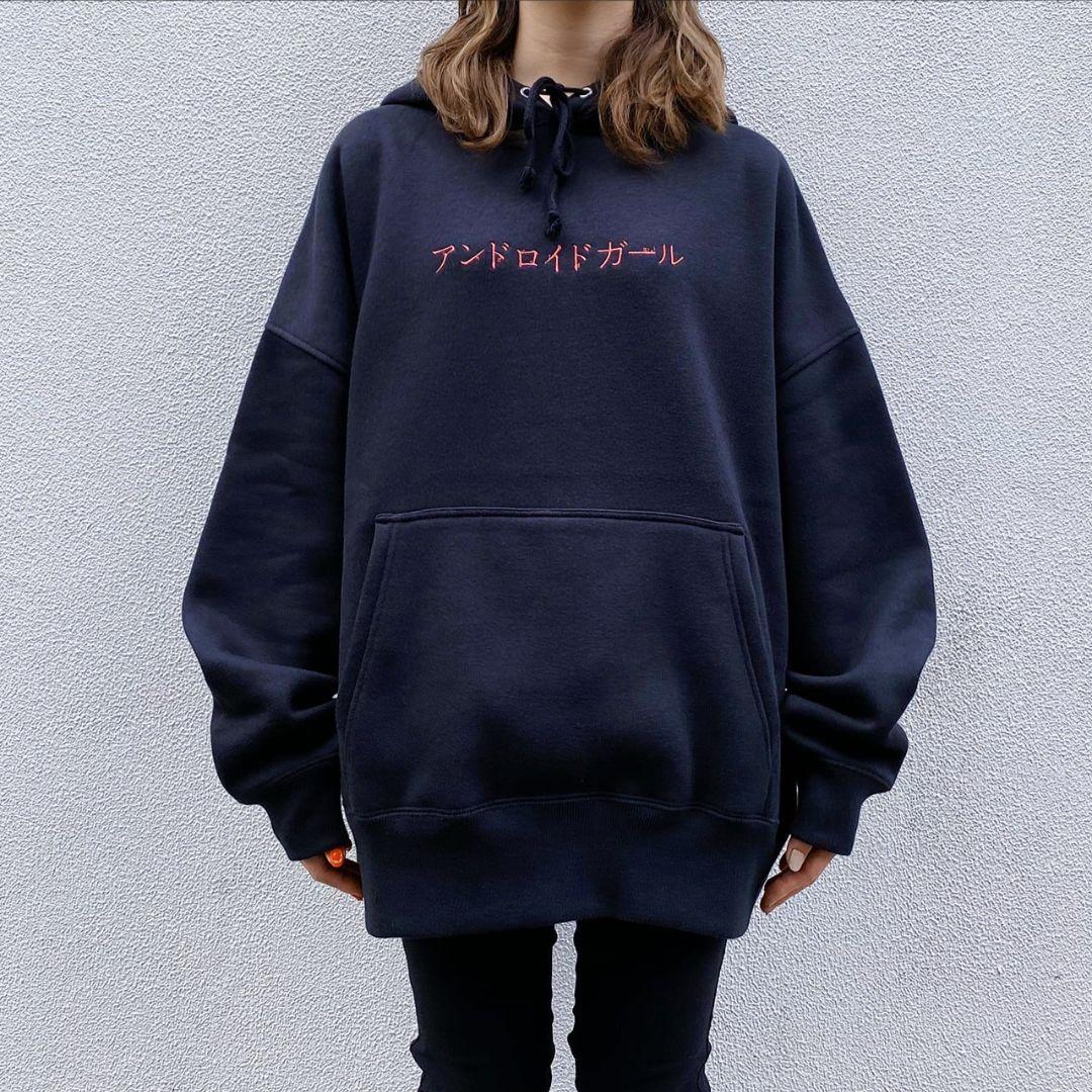 【アンドロイドガール】パーカー / ブラック