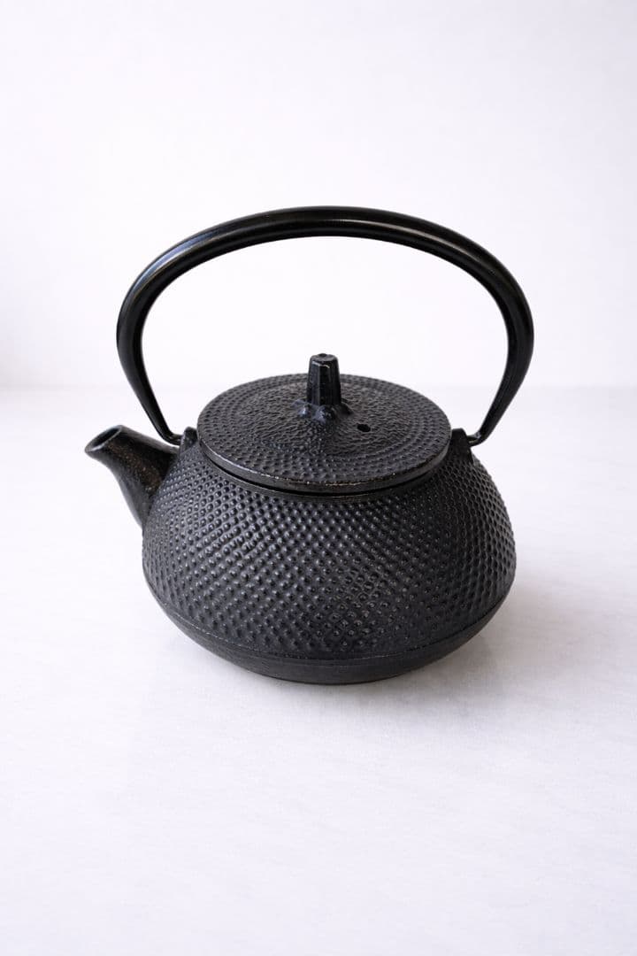 ●南部鉄器 鉄瓶 伝統工芸 日本製 茶道具 南部盛栄堂説明書付き