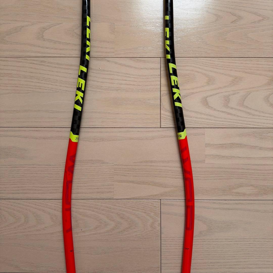 LEKI スキー　ポール　GS　ジュニア　110㎝