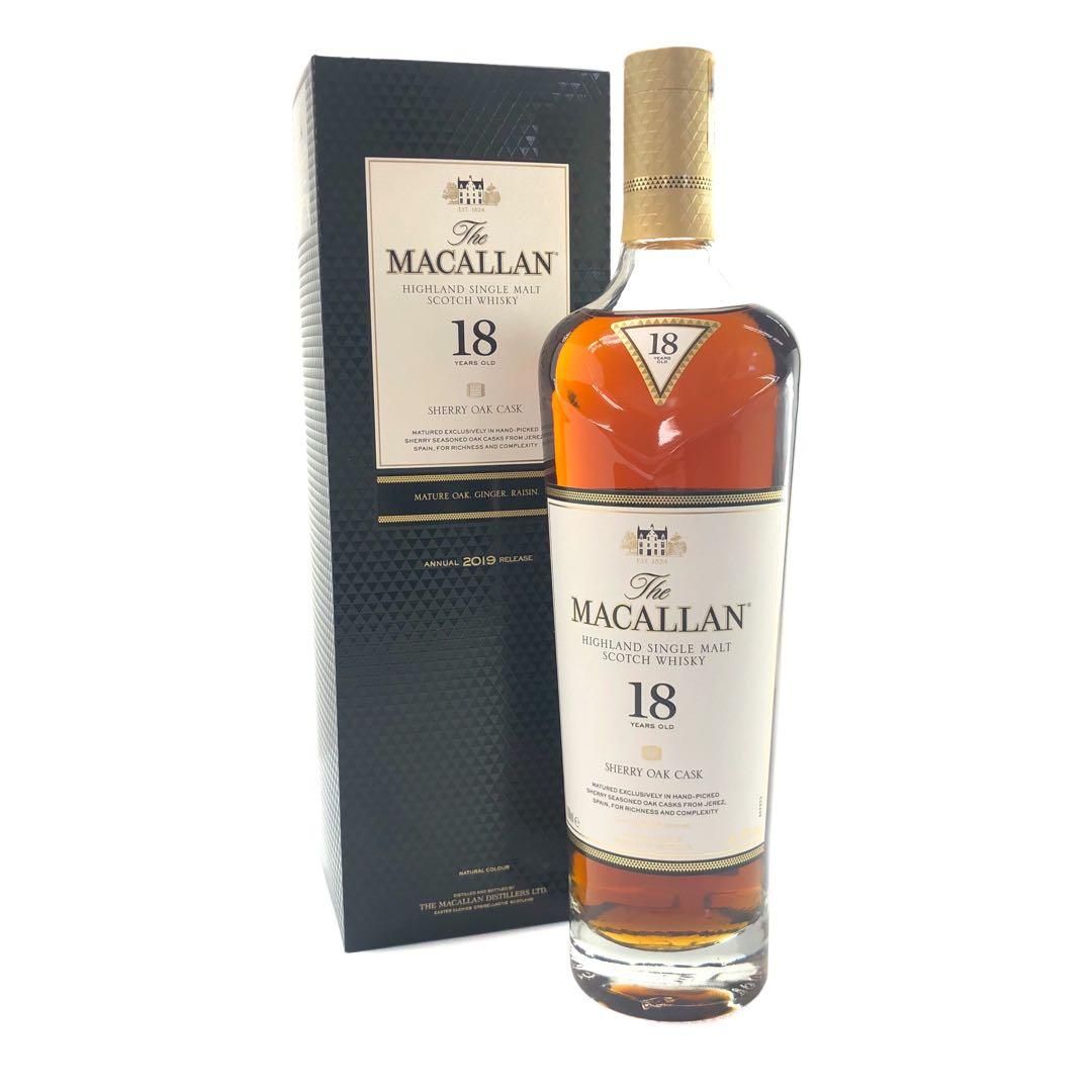 マッカラン18年 700ml 43% 2019