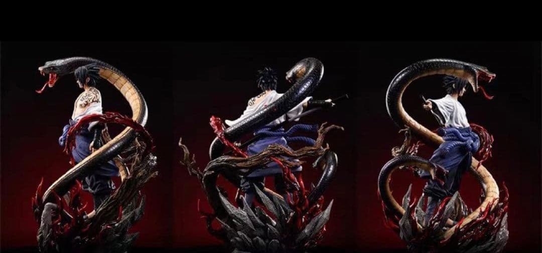 サスケ 原色蛇 ナルト NARUTO フィギュア ガレージキット