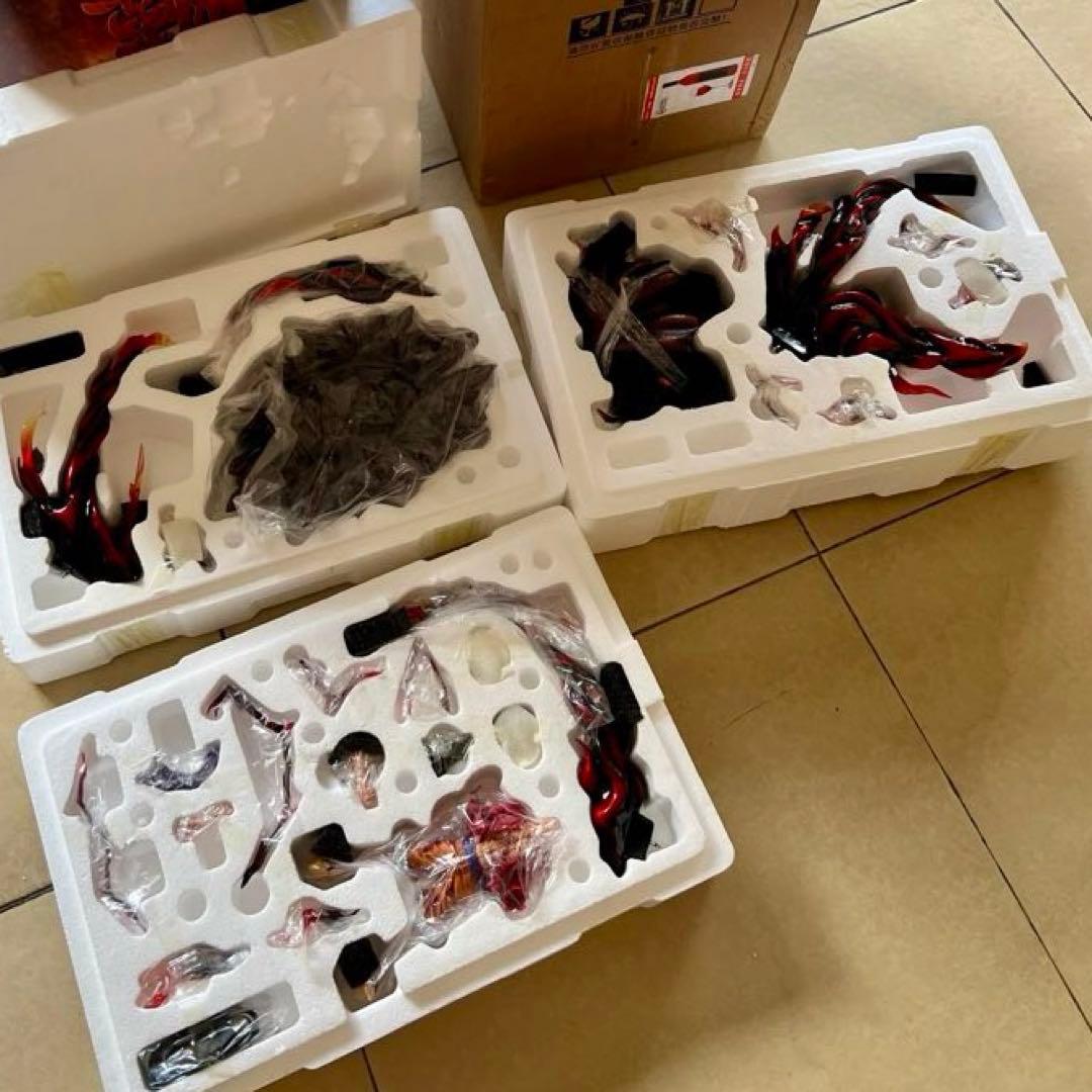 ワンピース ルフィ スタチュー 炎エフェクト