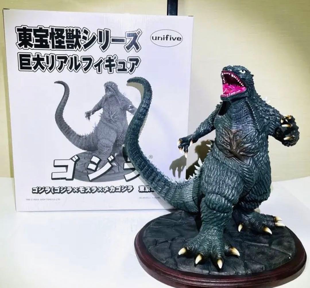 東宝怪獣シリーズ　巨大リアルフィギュア　ゴジラ
