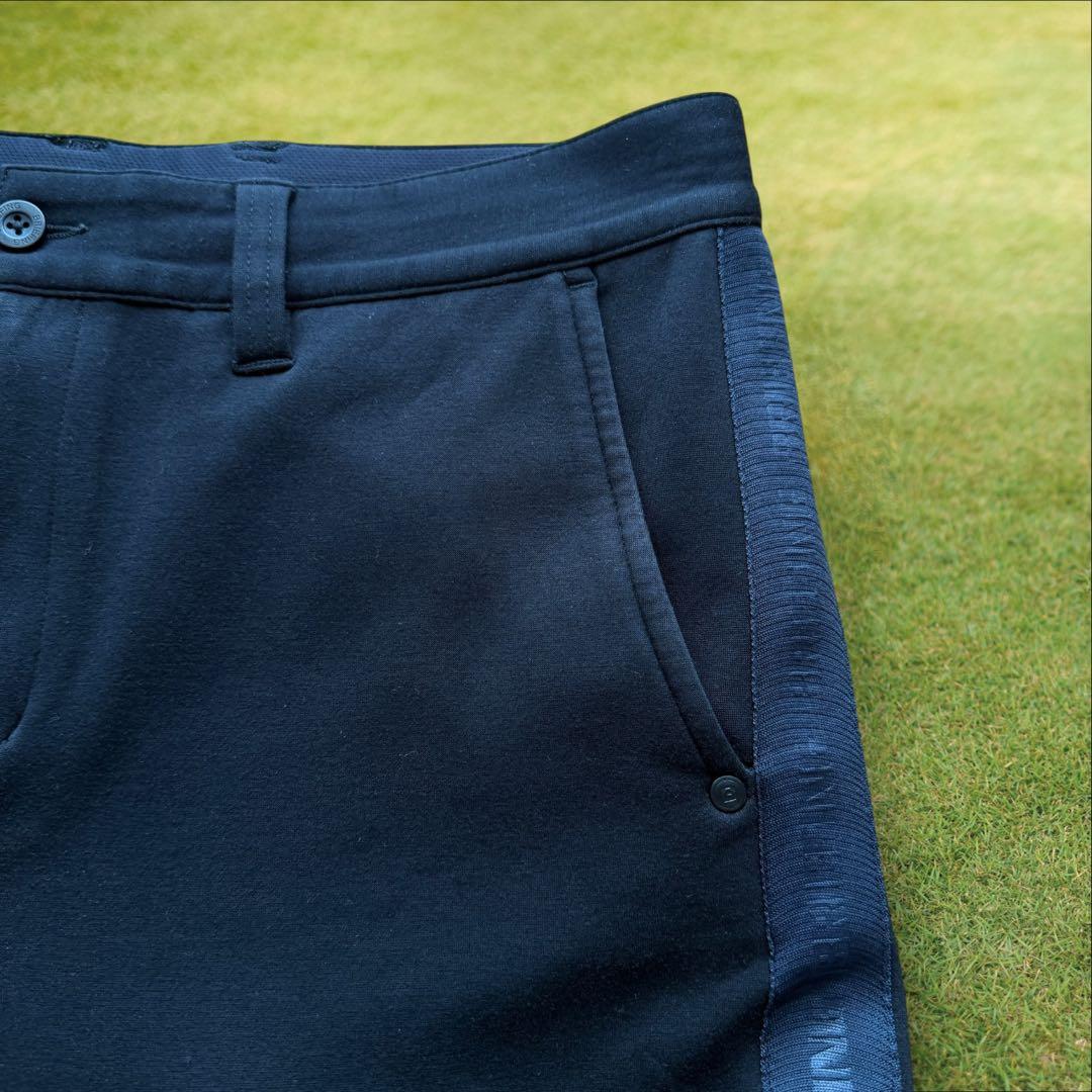 現行モデル　ブリーフィングゴルフ　パンツ　黒　M〜L相当　サイドライン