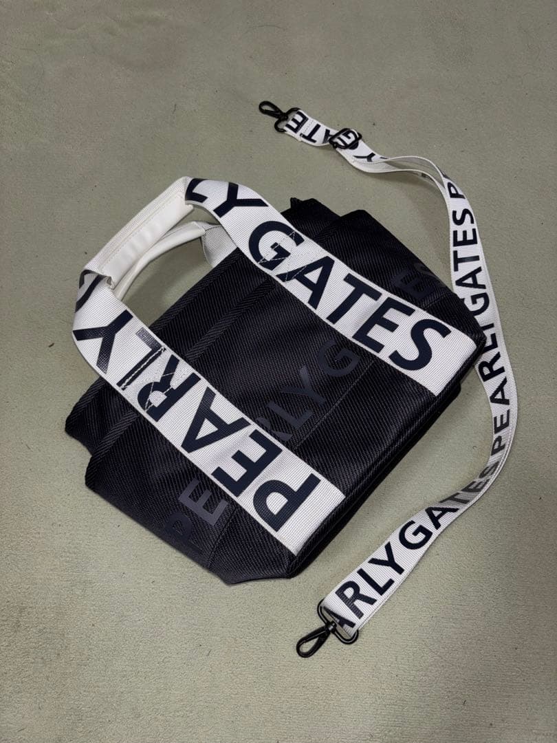 （美品）パーリーゲイツ、NEXT1シリーズ、カートバッグ、ラウンドバッグ