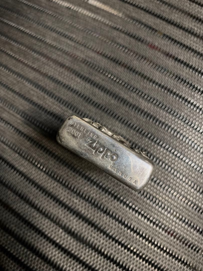 激レア　一点物　伊藤若冲　鳳凰　純銀 スターリングシルバー ジッポー