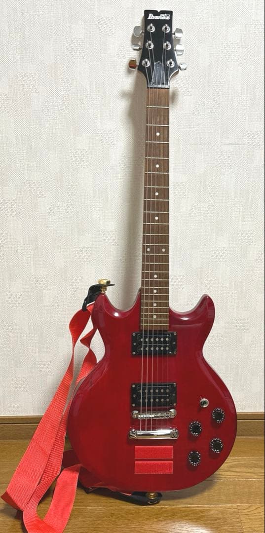 【値下げ】エレキギター Ibanez GAX70 赤