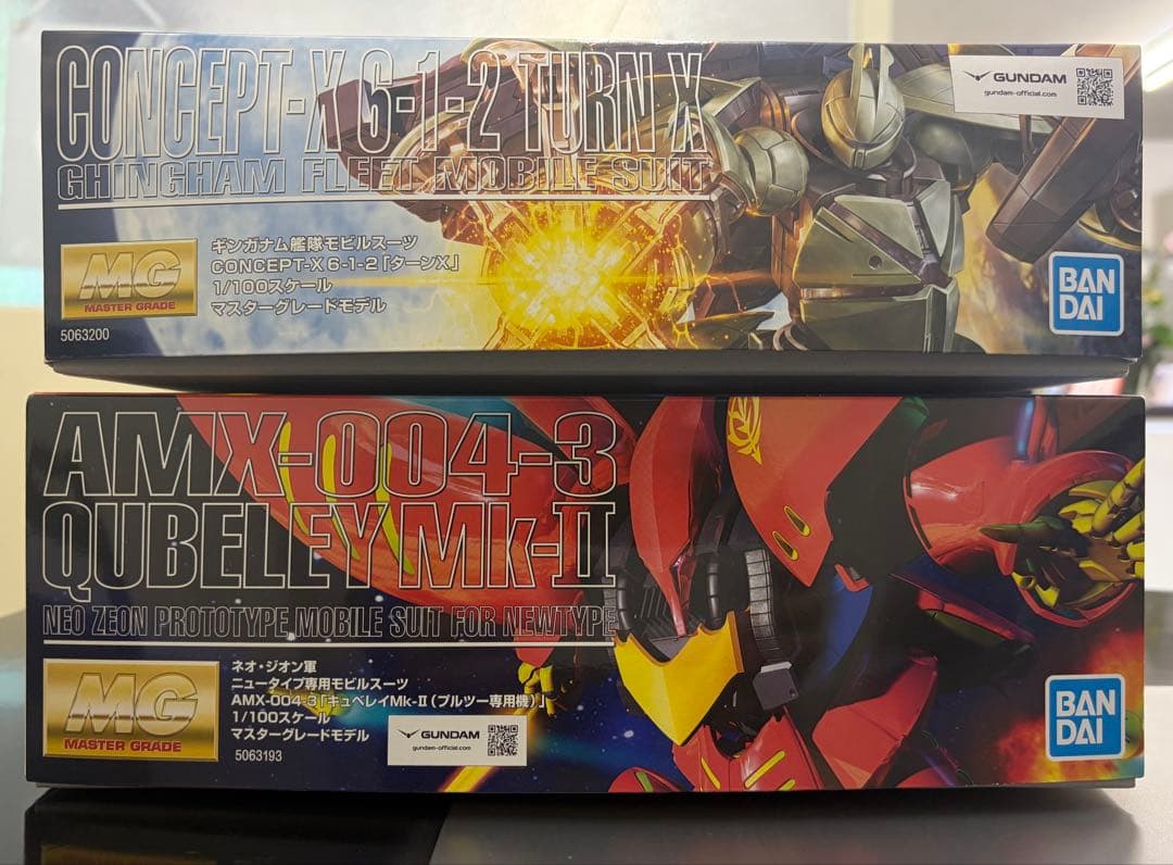 MG ターンX & MG キュベレイMk-II（プルツー専用機）