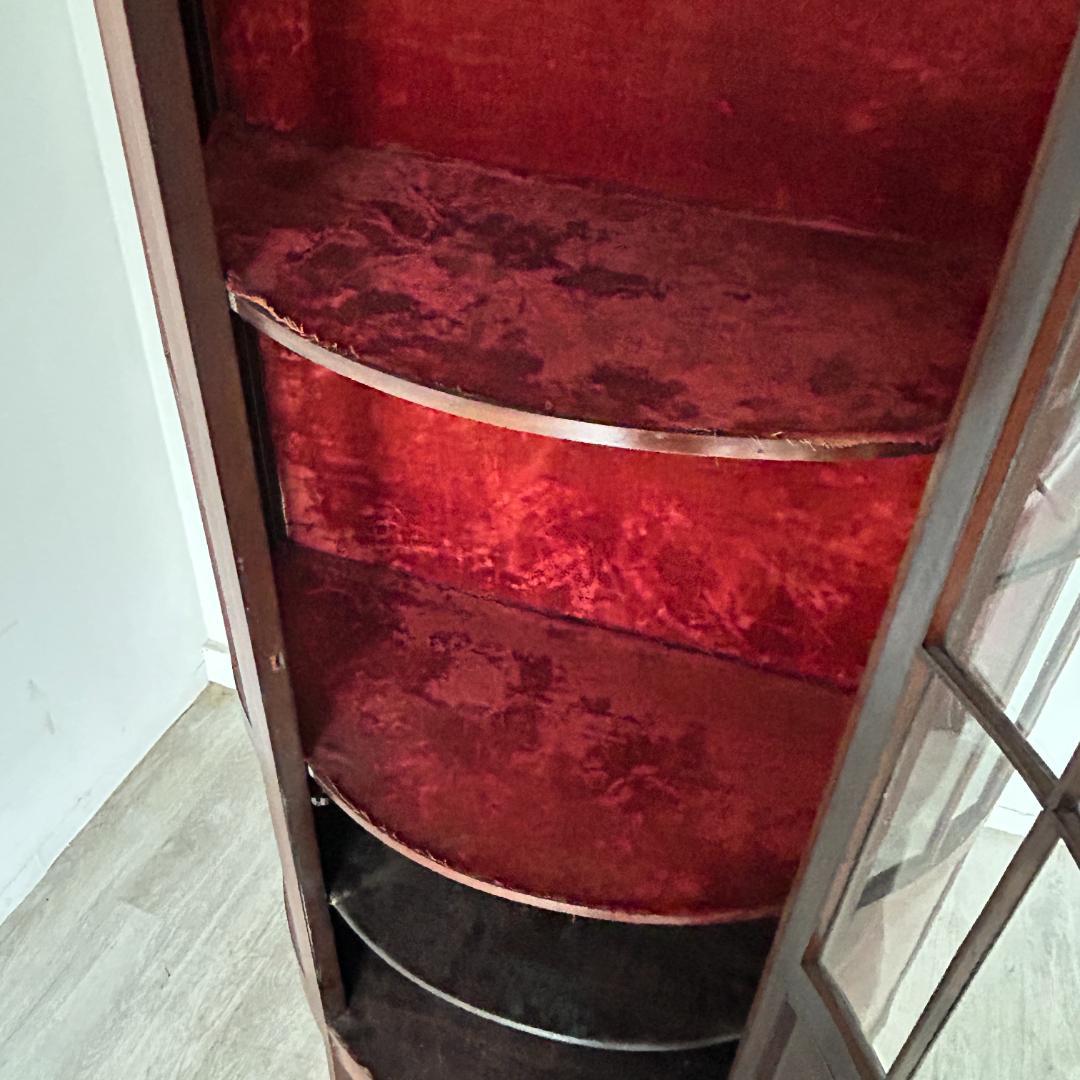 イギリス アンティーク家具 ディスプレイ キャビネット 1930年頃 776A