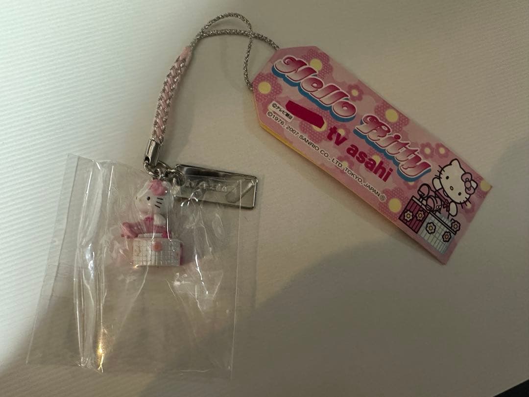 【激レア】ご当地キティ オリジナルストラップ 朝日テレビ　ラスト1点