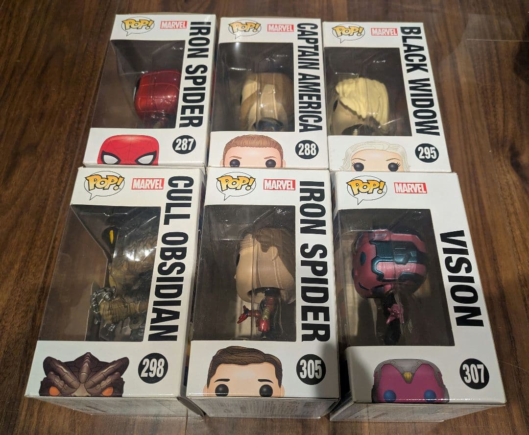 funko pop マーベル アベンジャーズ ６点セット