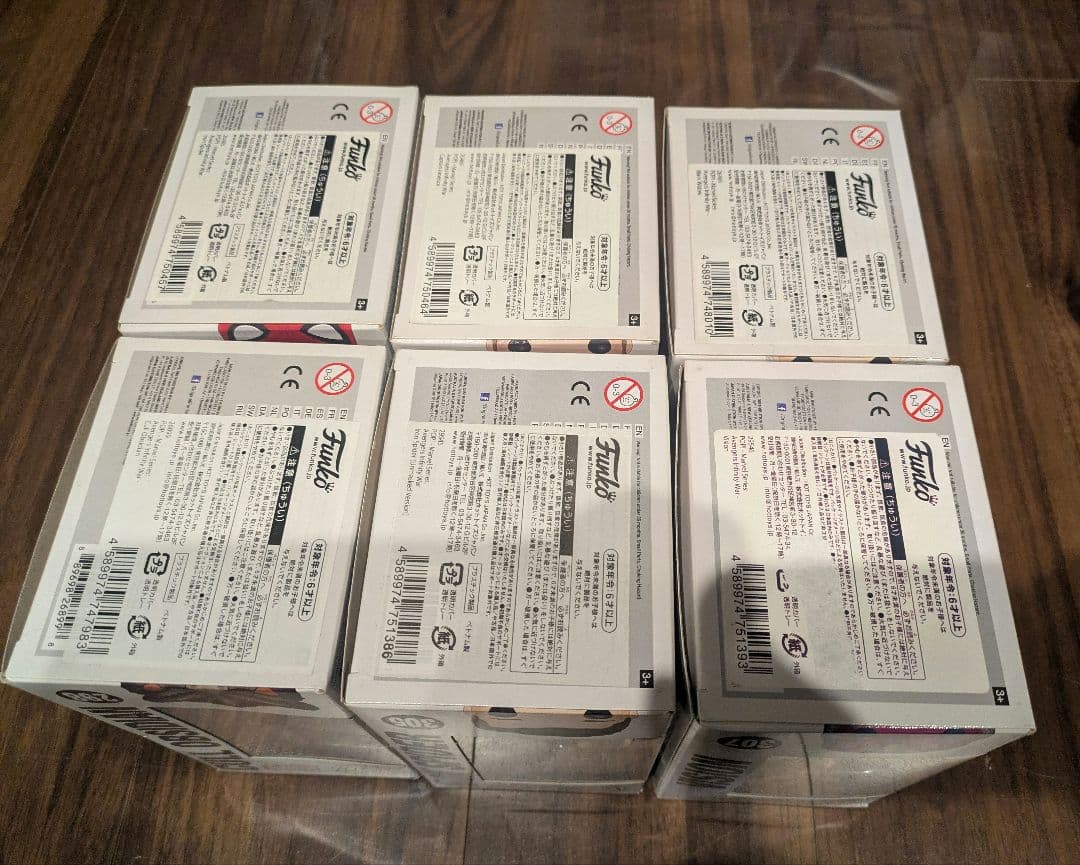 funko pop マーベル アベンジャーズ ６点セット