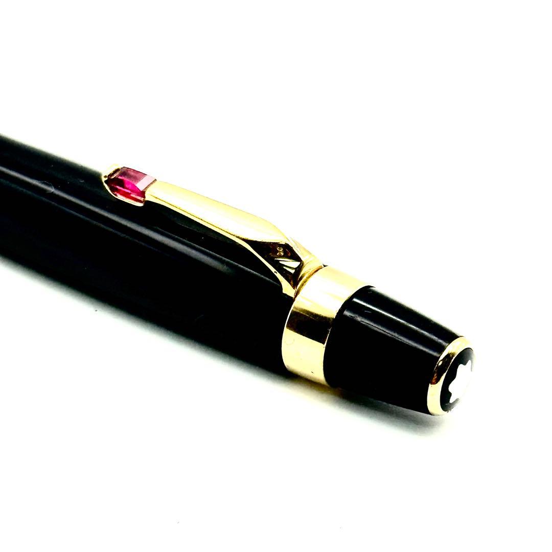 【極美品】モンブラン ボエム ボールペン ブラック 黒 金/