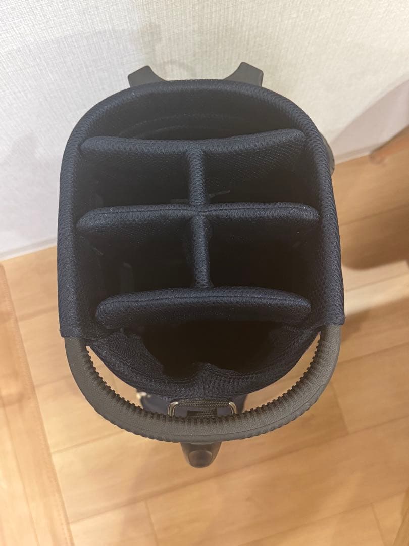 BEAMS GOLF ネイビーキャディバッグ