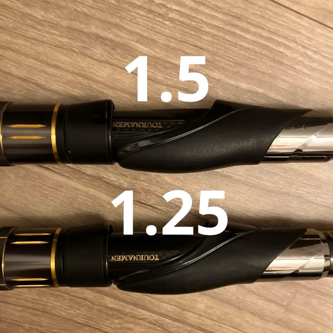 ダイワ　16トーナメントISOAGS 1.25-53と1.5-53