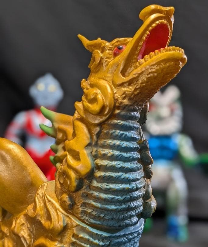 ウルトラマン＆バルタン星人他登場怪獣（ブルマァク復刻）ソフビフィギュア４体セット