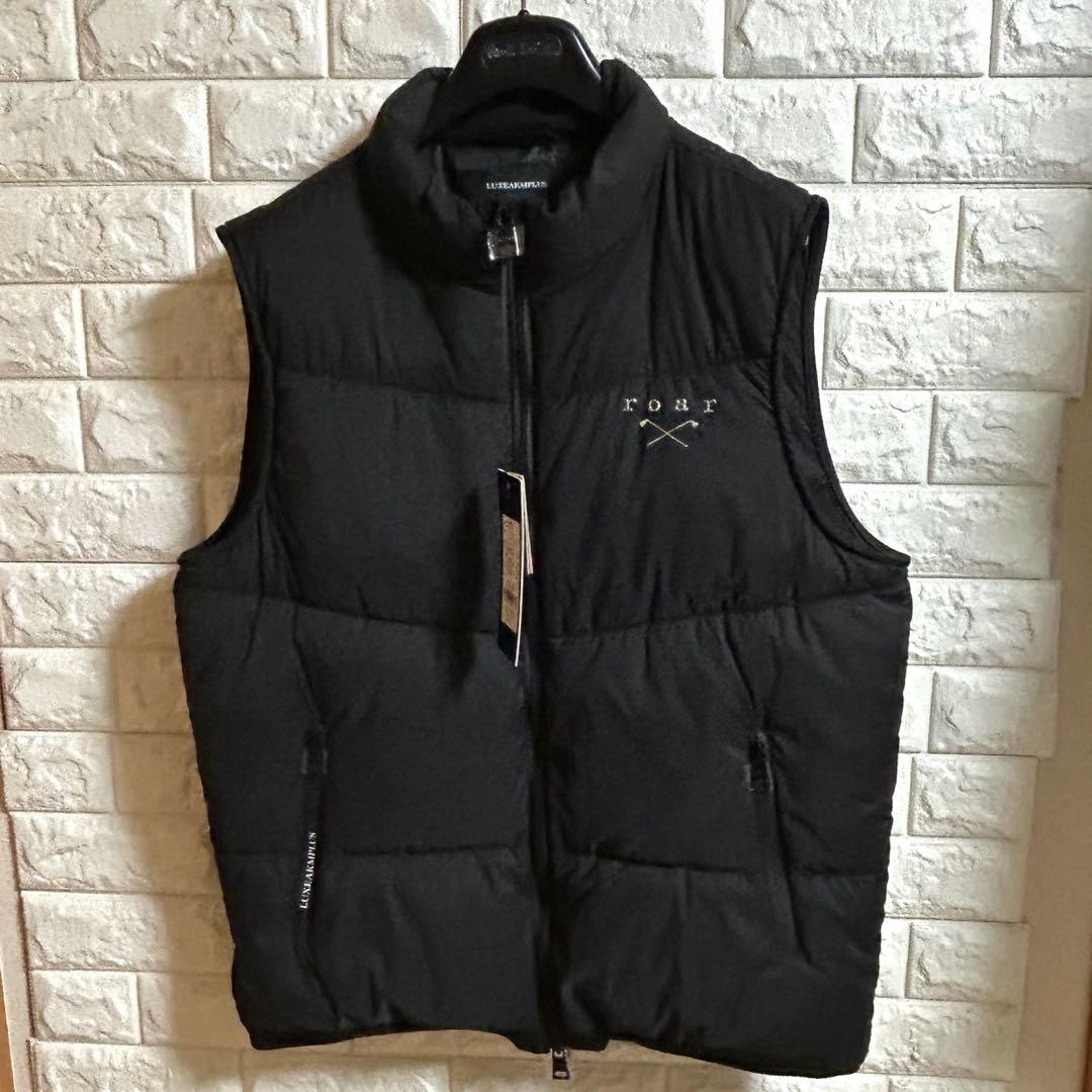 【新品】LUXEAKMPLUS×roar／中綿入り ベスト ゴルフウェア XXL