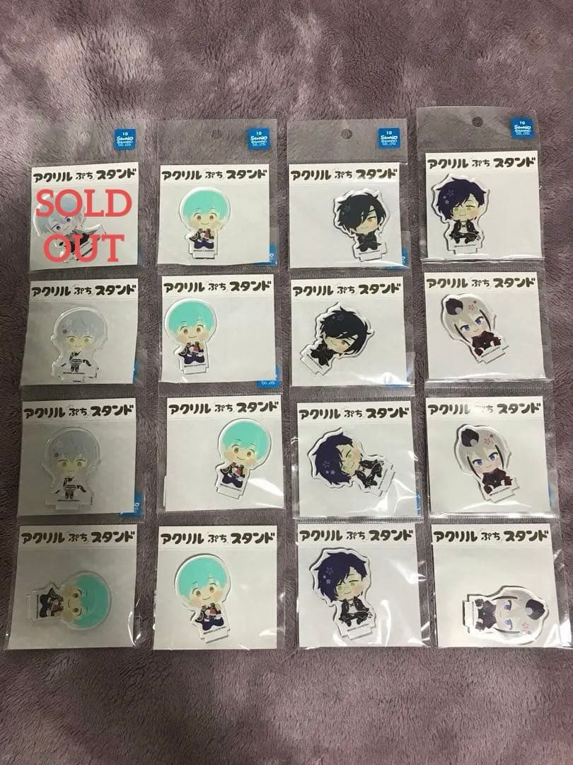 刀剣乱舞 わんぱく刀剣乱舞 アクリルぷちスタンド 24点セット