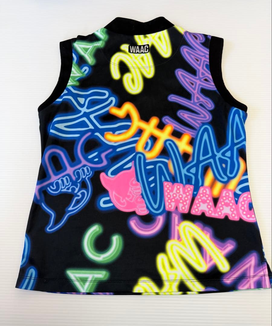 WAAC ゴルフウェア ノースリーブ カラフル サイズ3 レディース