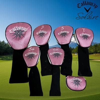★キャロウェイ ソレイル レディース キャディバッグ クラブ13本セット ピンク