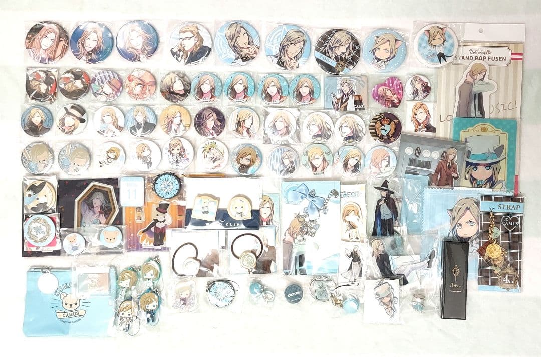 うたのプリンスさまっ うたプリ カミュ 缶バッジ アクスタ ストラップ 80点