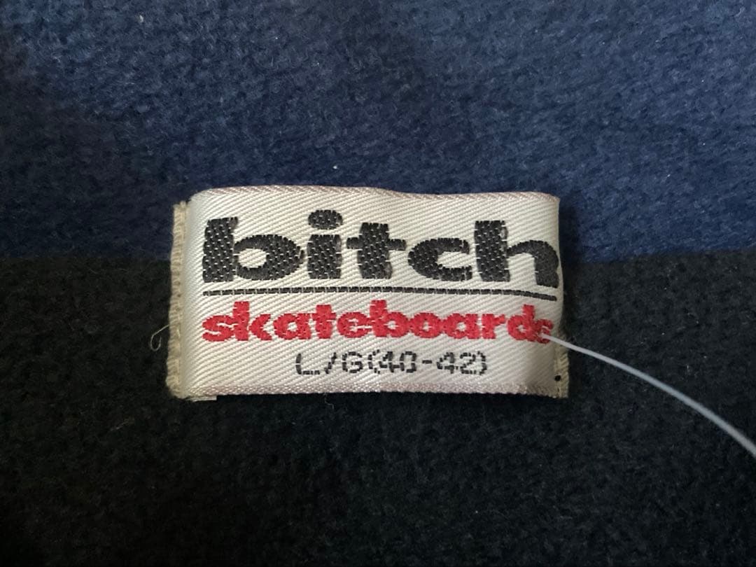 レア❗️ 90s bitch skateboards フリースジャケット 未使用