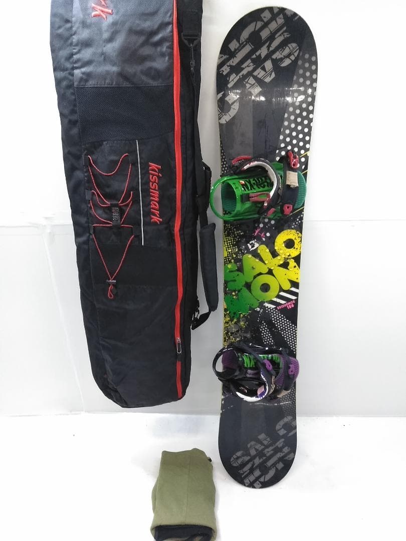 サロモン シーケンス 158cm メンズスノーボード 3点セットビン L △