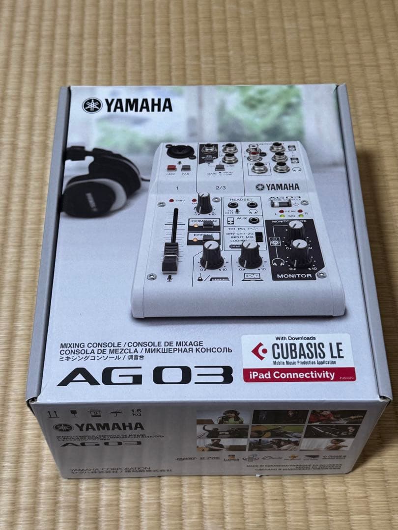 YAMAHA AG03 オーディオインターフェイス