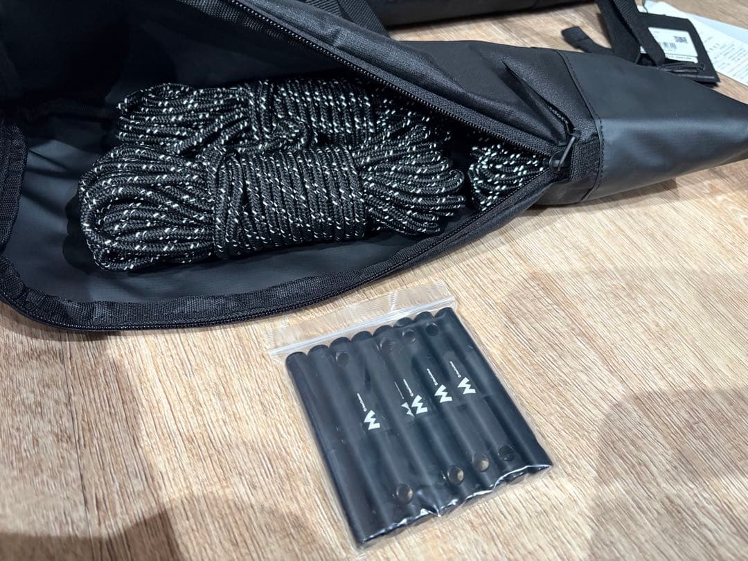 マックワンタープ　ブラック　M セット