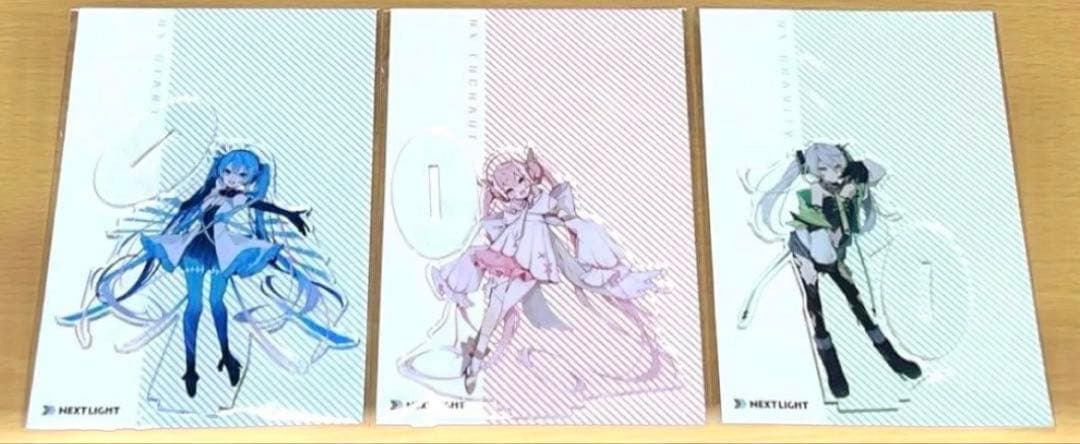 初音ミク アクリルスタンド NEXTLIGHT 3個セット