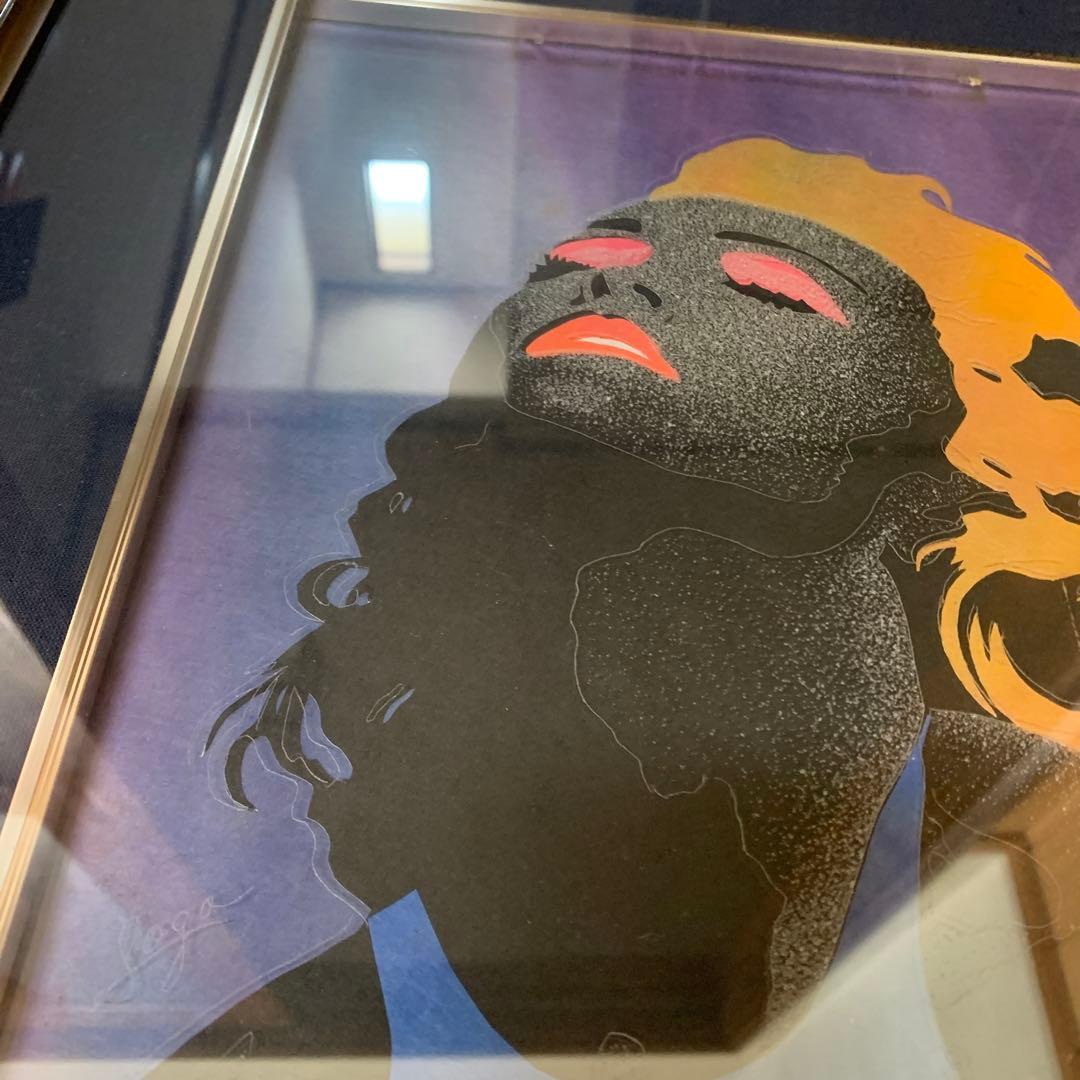 木内宗吾　ギヤマン彫刻絵画　スター