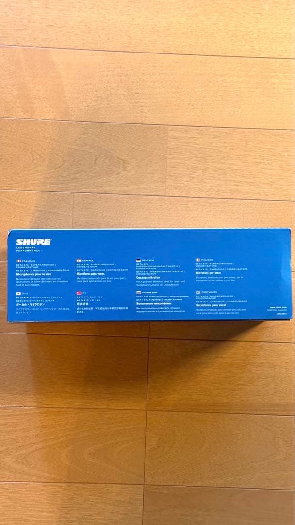 【新品未使用】SHURE BETA 87C ボーカルマイク