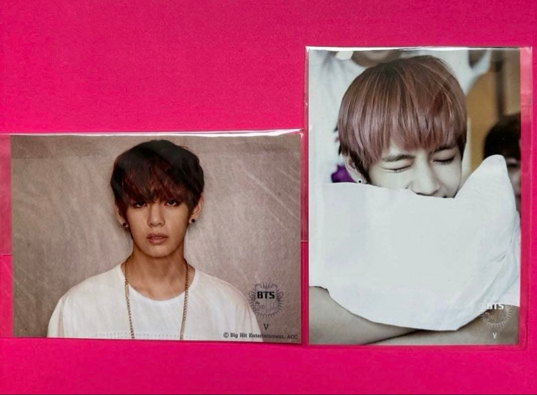 BTS V テヒョン 創立式 JAPAN1st.ショーケース フォト2枚