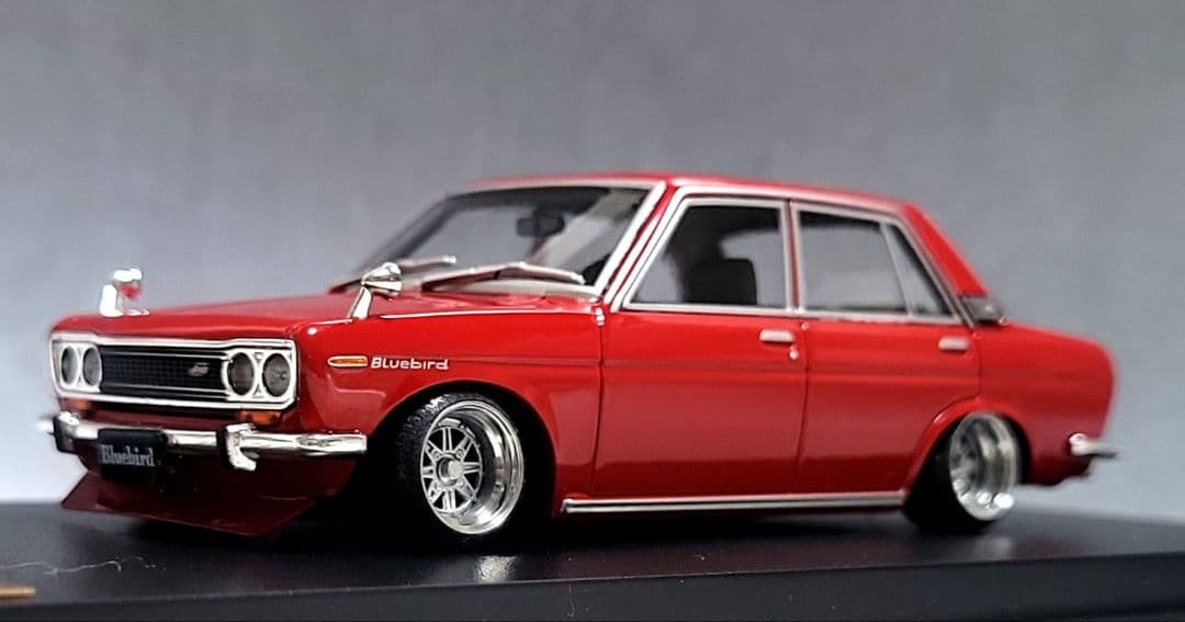 1/43　ブルーバード改　510　1600　SSRマークⅢ　アルミ製　深リム