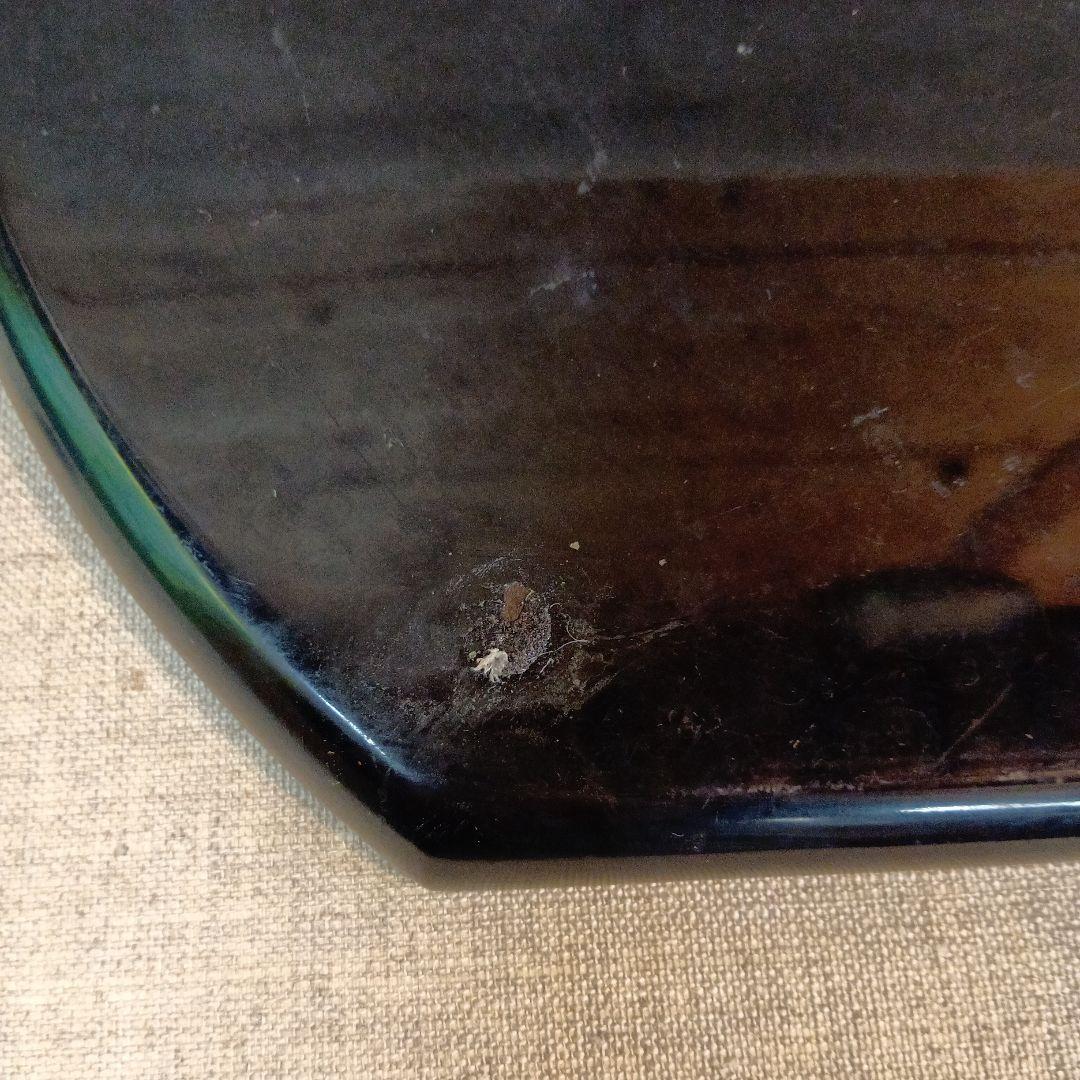 茶色漆器 楕円形 菓子器・喰籠　二つセット　アンティーク　激レア　即発送