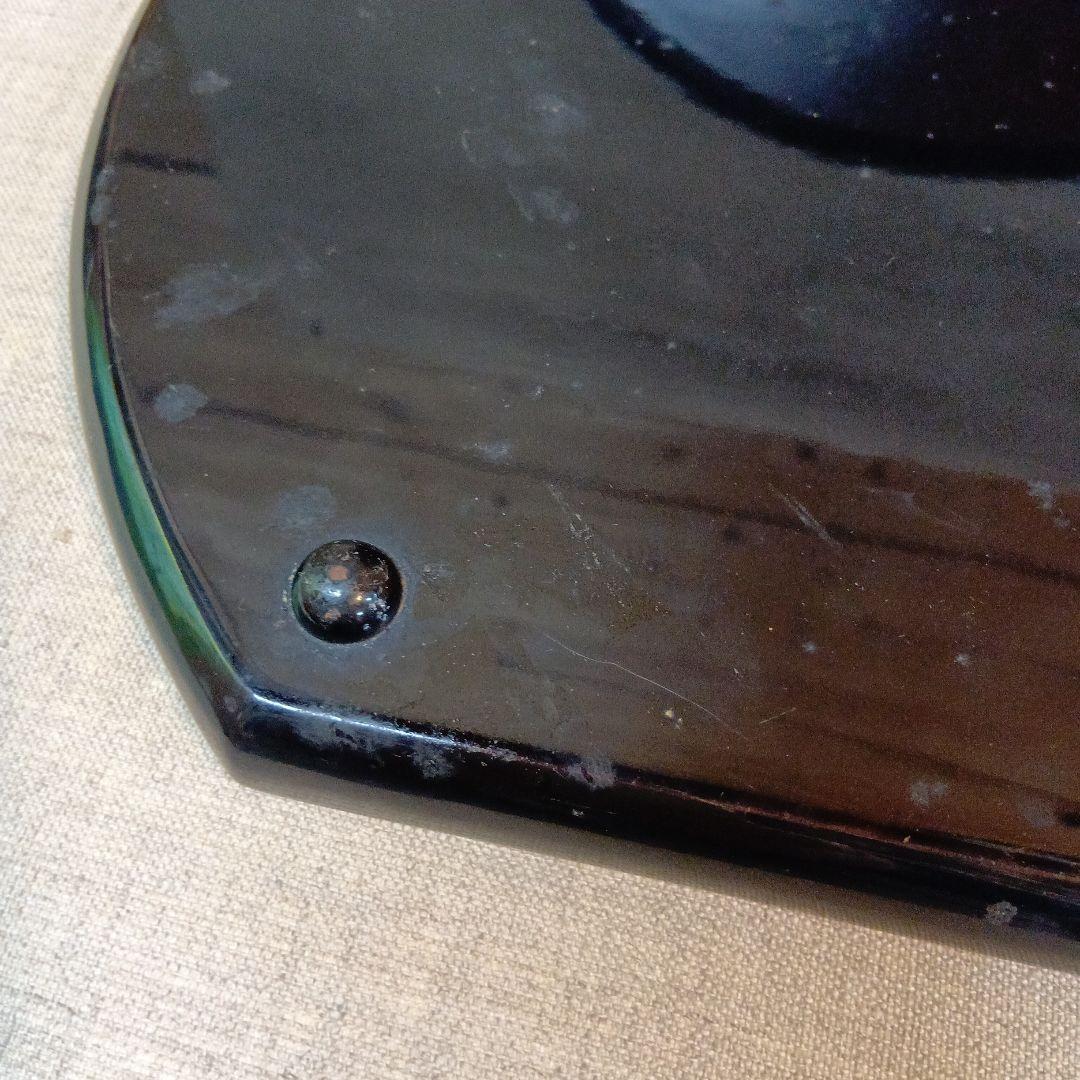 茶色漆器 楕円形 菓子器・喰籠　二つセット　アンティーク　激レア　即発送