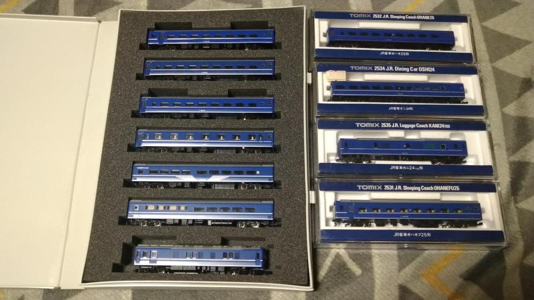 TOMIX 24系25形 寝台客車(旧製品) 11両セット