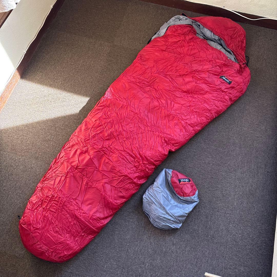 ナンガ ダウンシュラフ60STD 赤