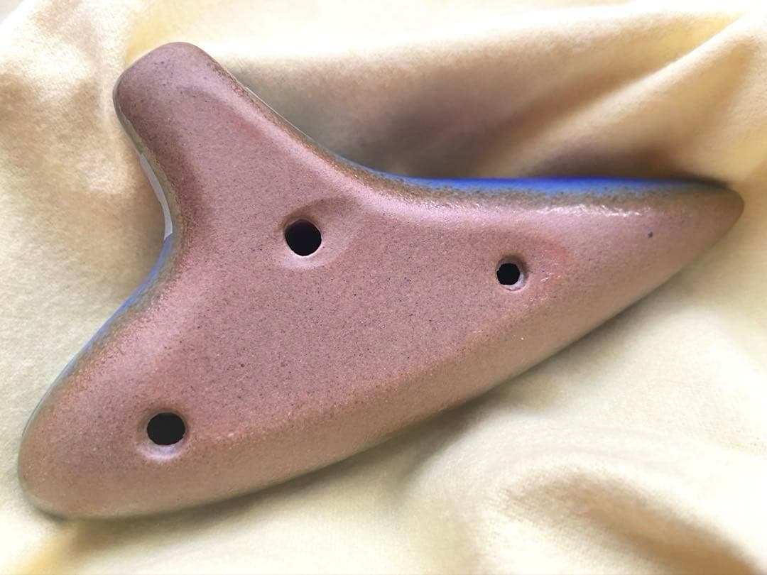 ゼルダの伝説 -時のオカリナ- オリジナルオカリナ陶器製（ファミ通ブロス)