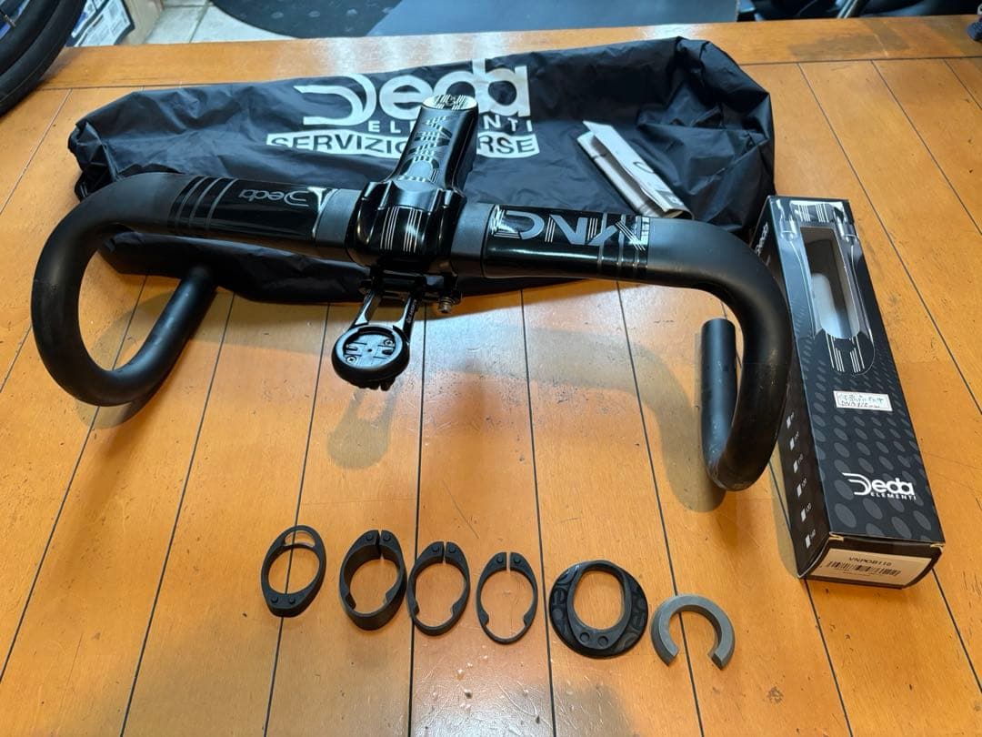 DEDA vinci ドロップハンドル ステム400mm110mm デダ