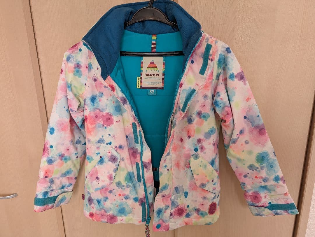 バートン　キッズ　スノボードウェア　上下セット