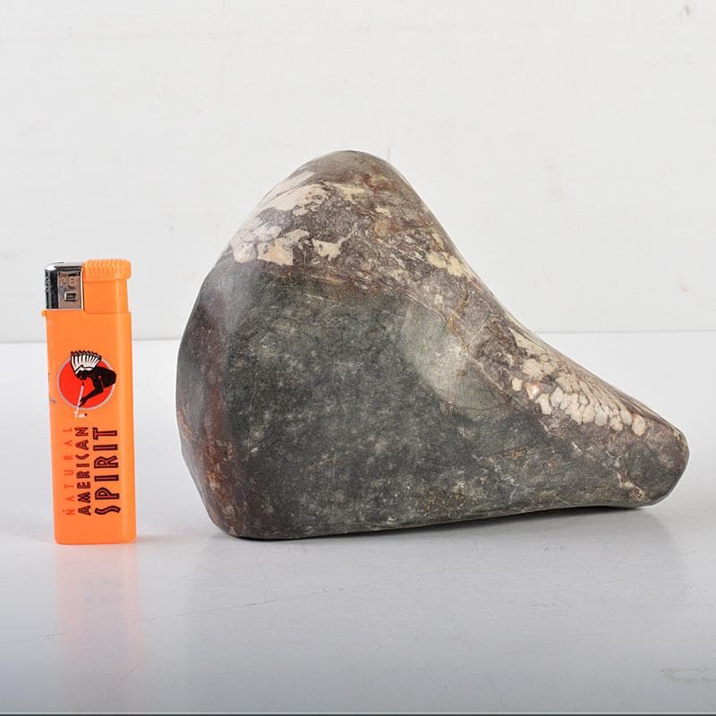 鑑賞石　天然石　菊花石　置物　重さ約2506g　V　6166