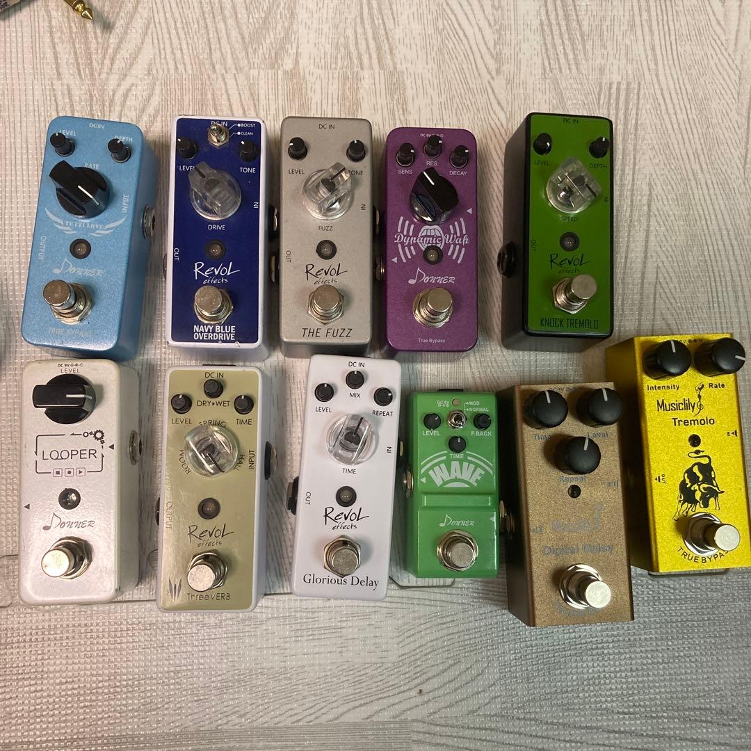 コンパクト　エフェクターセット　revol dommer fuzz delay