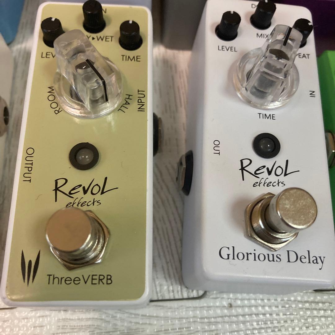 コンパクト　エフェクターセット　revol dommer fuzz delay