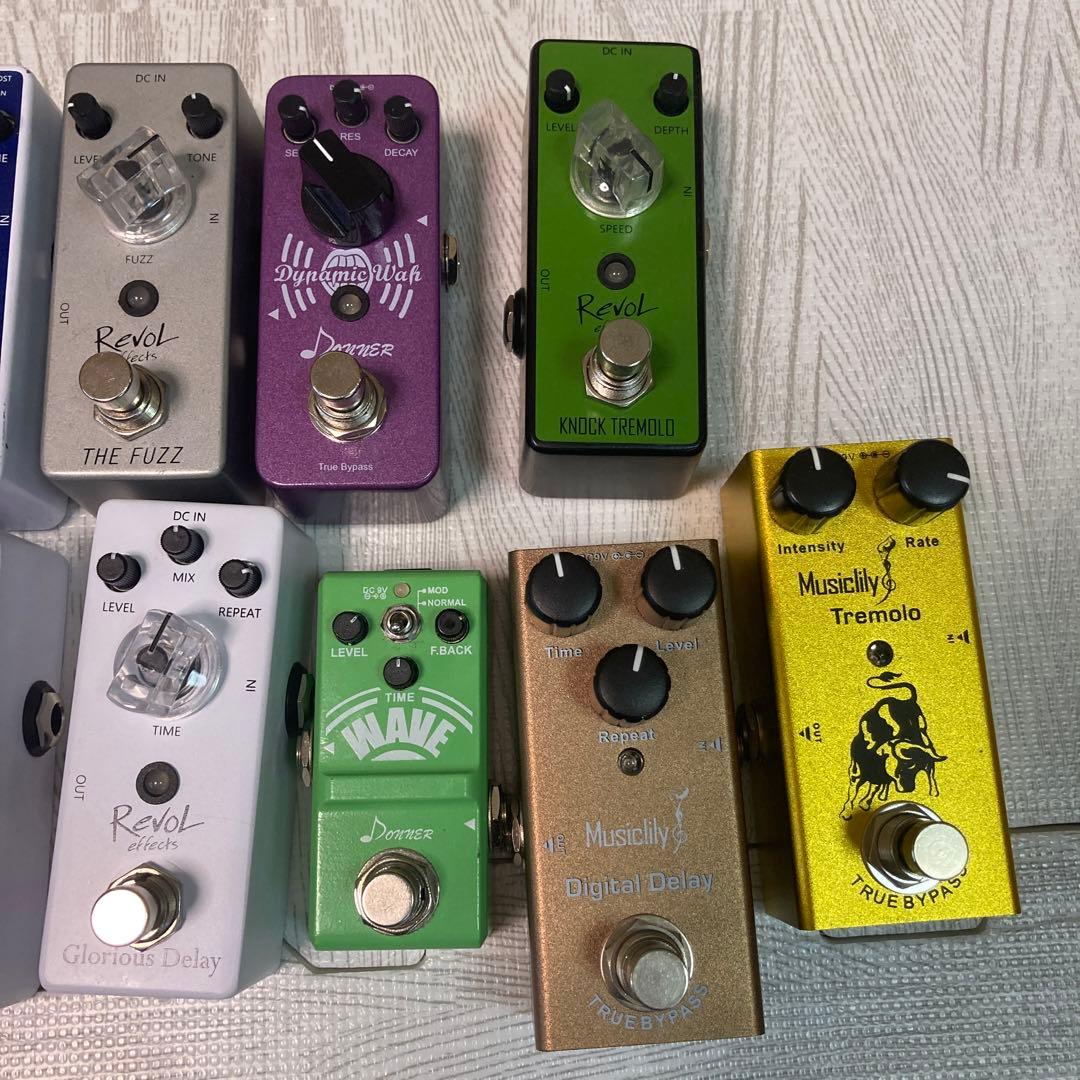 コンパクト　エフェクターセット　revol dommer fuzz delay
