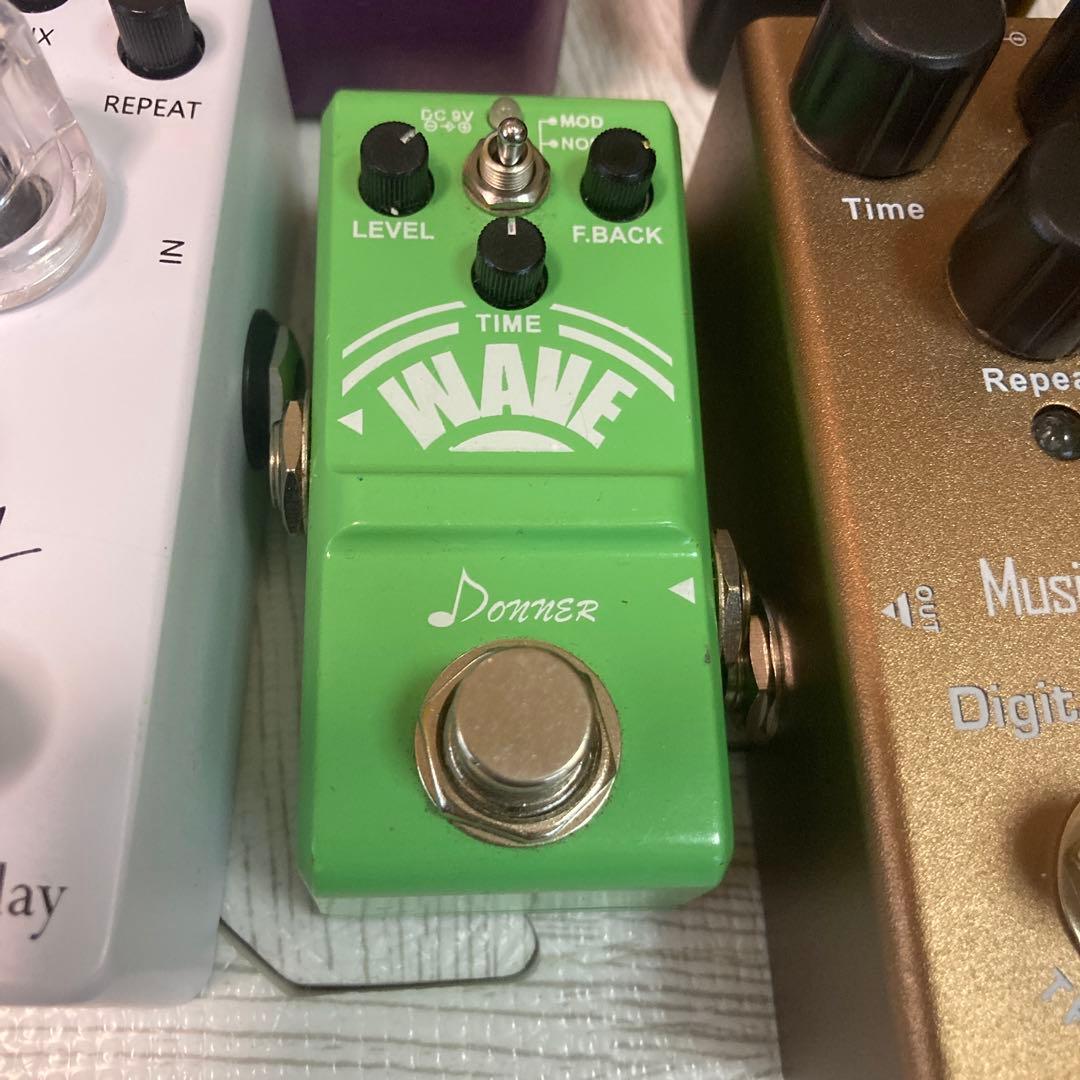 コンパクト　エフェクターセット　revol dommer fuzz delay