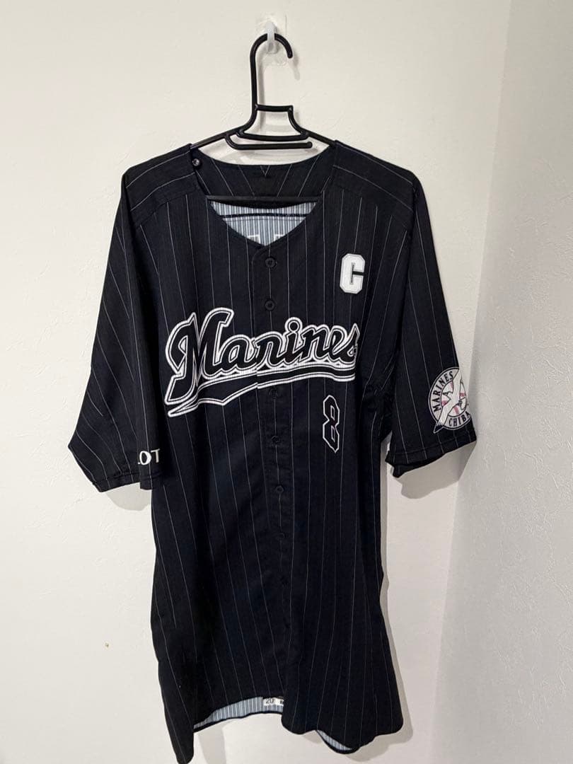 【実使用】中村奨吾 キャプテン時代 ユニフォーム NPB付