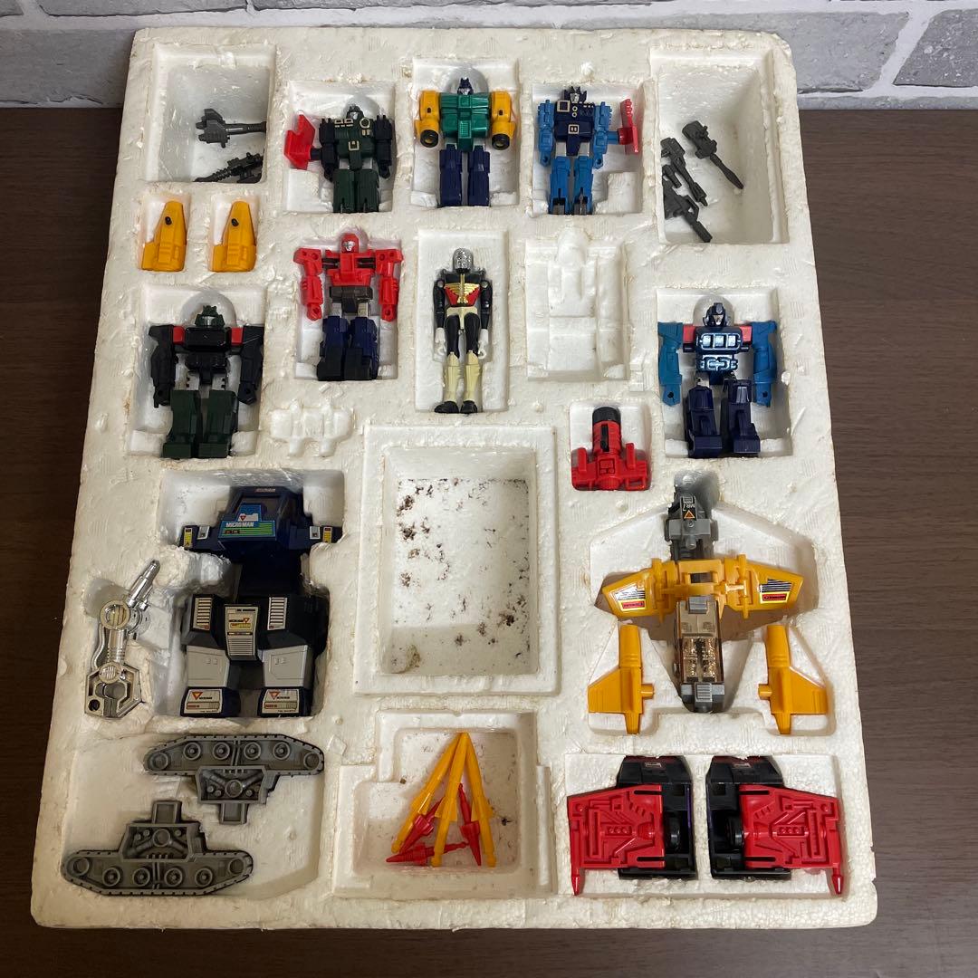 タカラ ミクロマン ミクロロボット7 ダイアクロン 当時物 戦隊 勇者 超合金