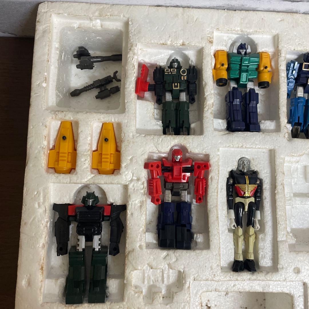 タカラ ミクロマン ミクロロボット7 ダイアクロン 当時物 戦隊 勇者 超合金